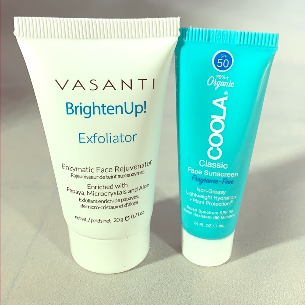 Vasanti Brighten Up & Coola Classic SPF Travel Set